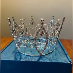 Full Tiara Queen, Princess, Prom Rhinestone Costume Crown